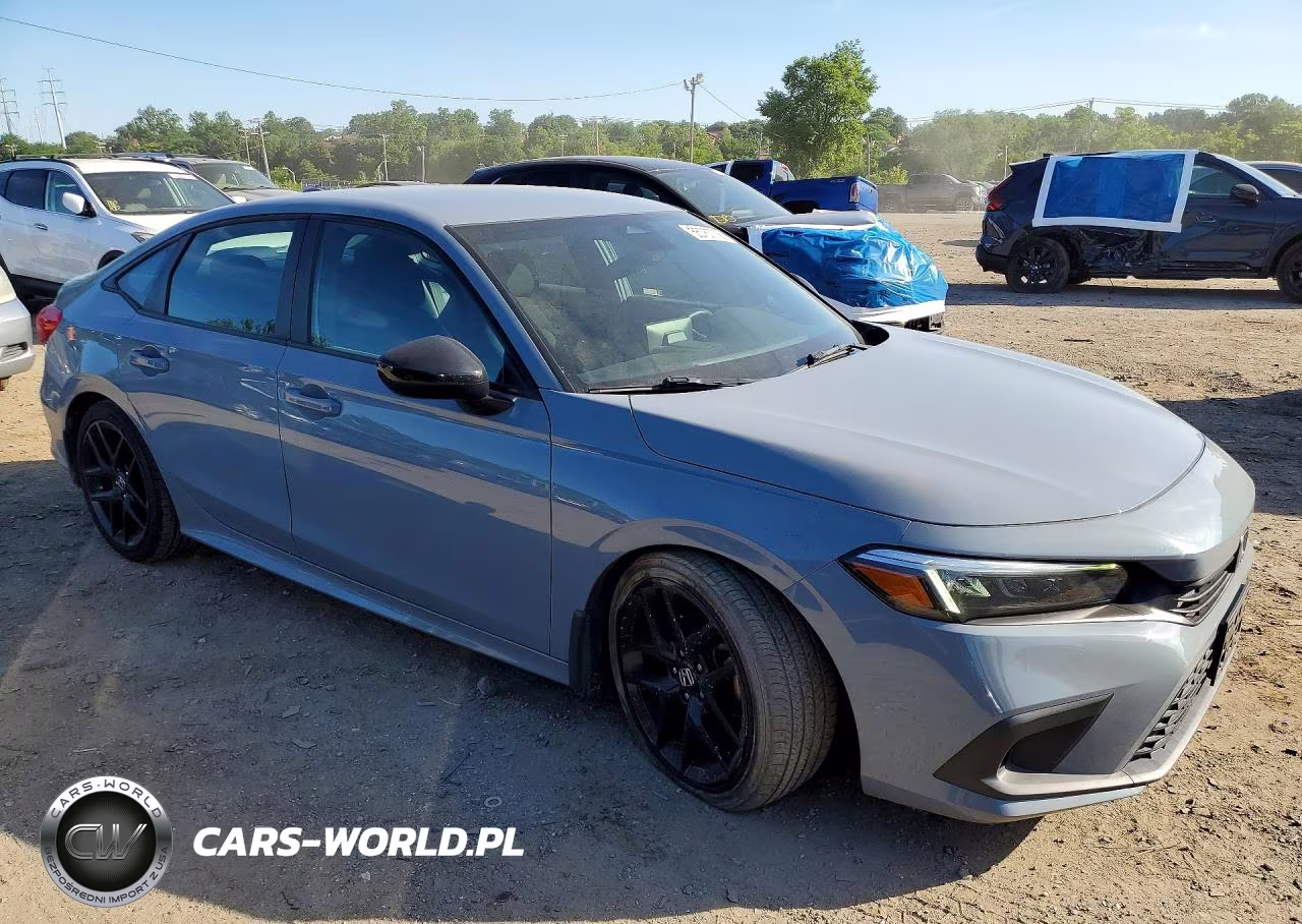 2022 Honda Civic Sport VIN:2HGFE2F54NH566693 - 4