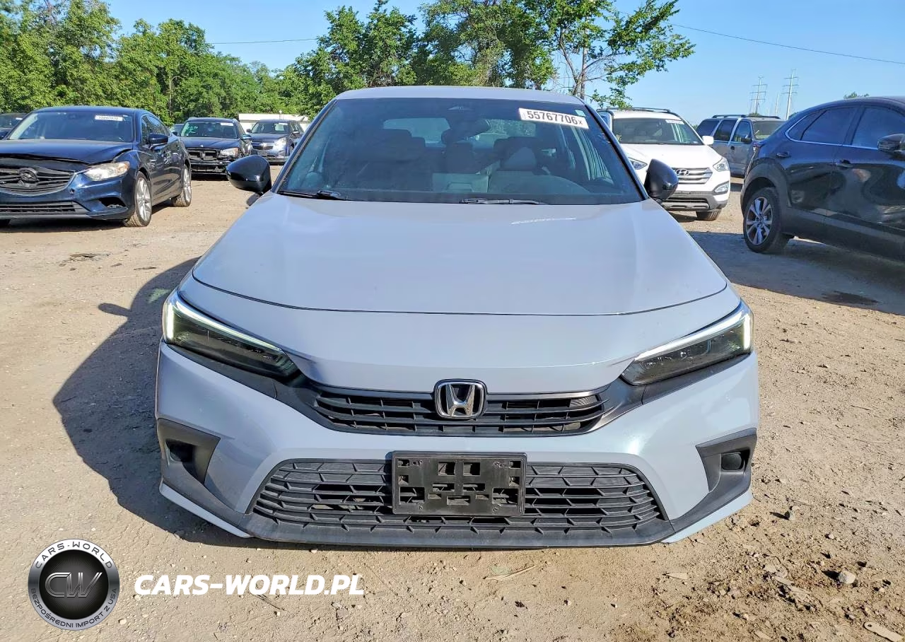 2022 Honda Civic Sport VIN:2HGFE2F54NH566693 - 5