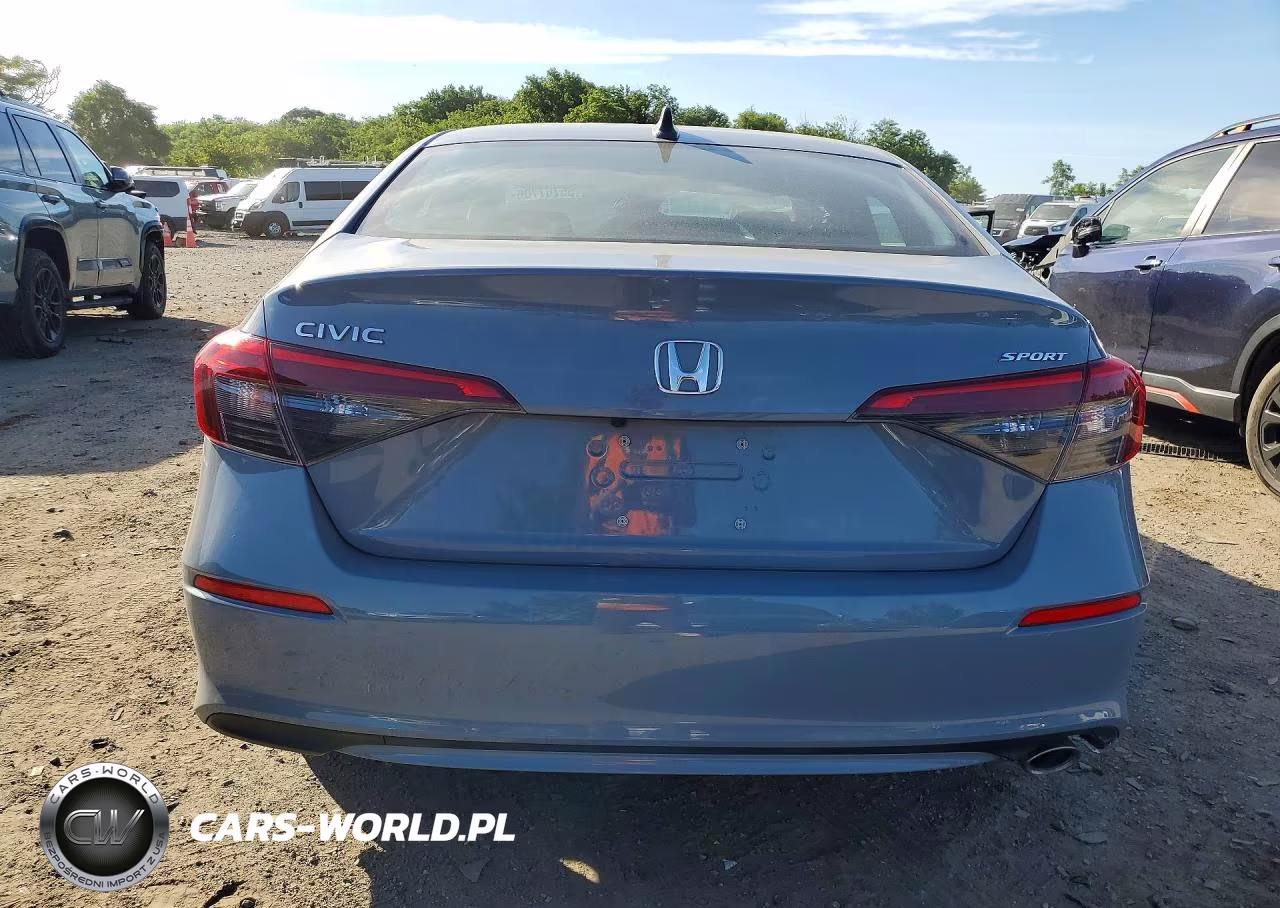 2022 Honda Civic Sport VIN:2HGFE2F54NH566693 - 6
