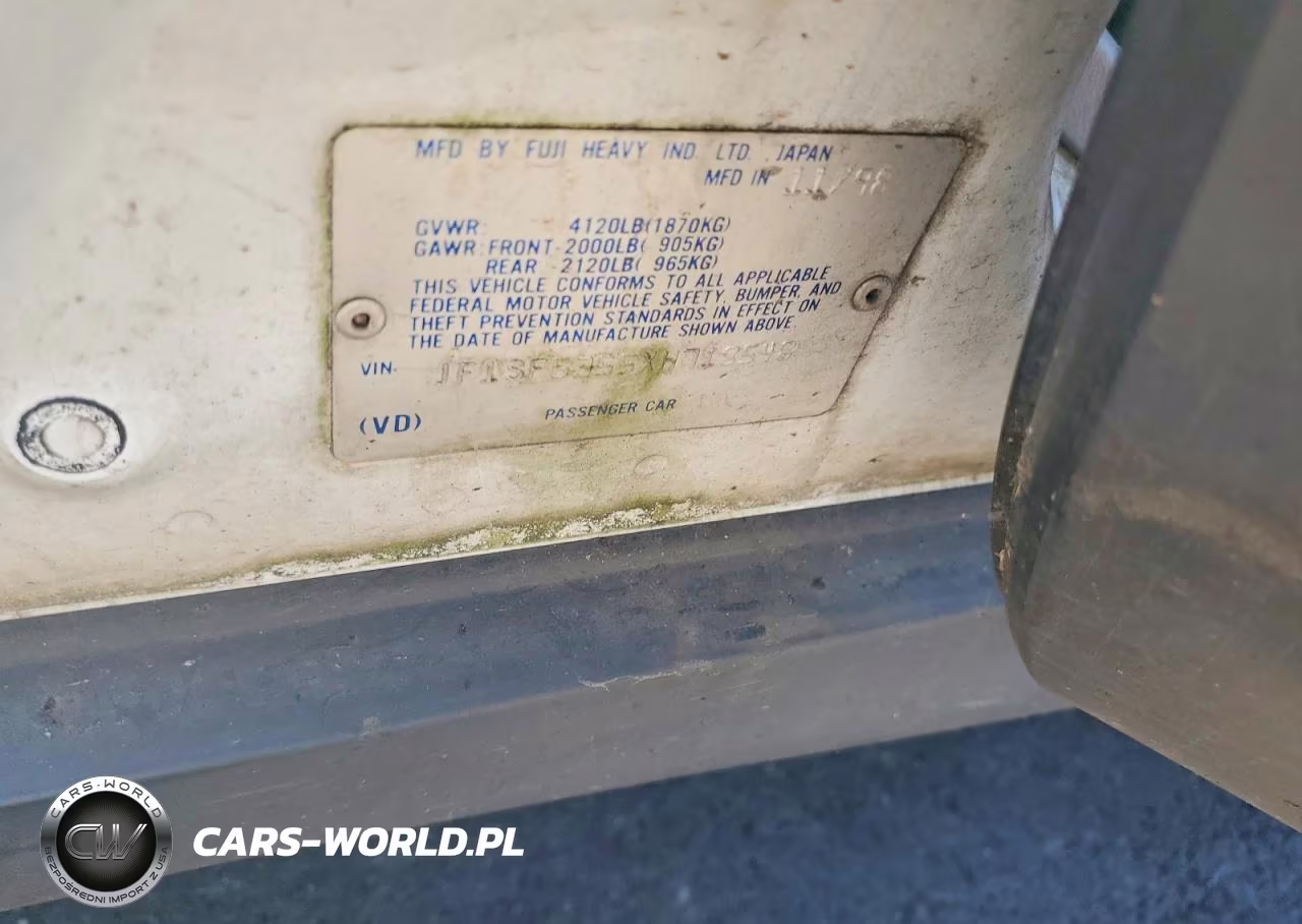 1999 Subaru Forester L VIN:JF1SF6355XH718548 - 12