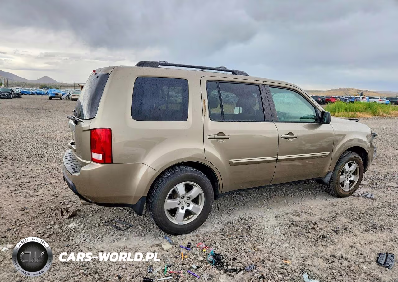 2010 Honda Pilot Ex VIN:5FNYF4H47AB006140 - 3