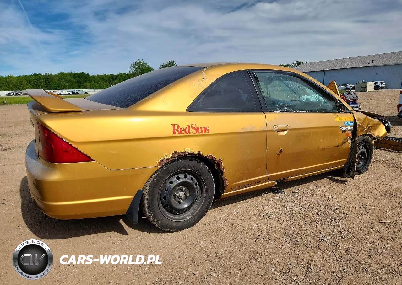 2001 Honda Civic Si VIN:1HGEM21941L017517 - 3