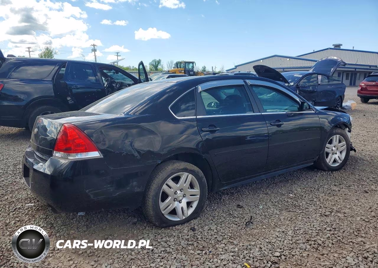 2012 Chevrolet Impala Lt VIN:2G1WG5E37C1298196 - 3