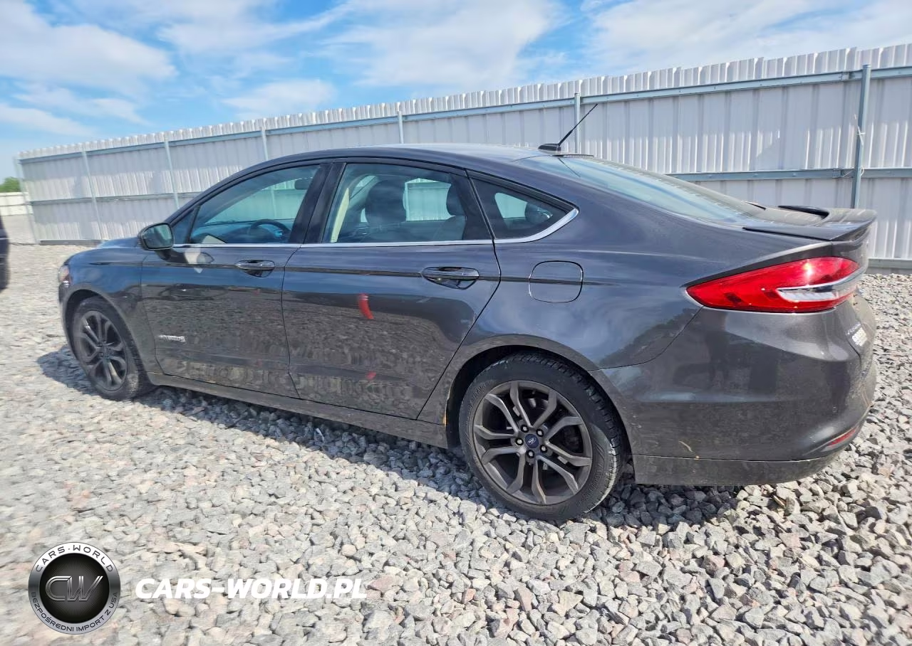 2018 Ford Fusion Se Hybrid VIN:3FA6P0LU3JR175743 - 2