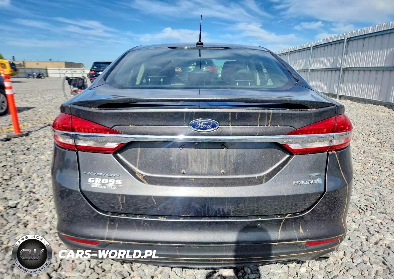2018 Ford Fusion Se Hybrid VIN:3FA6P0LU3JR175743 - 6