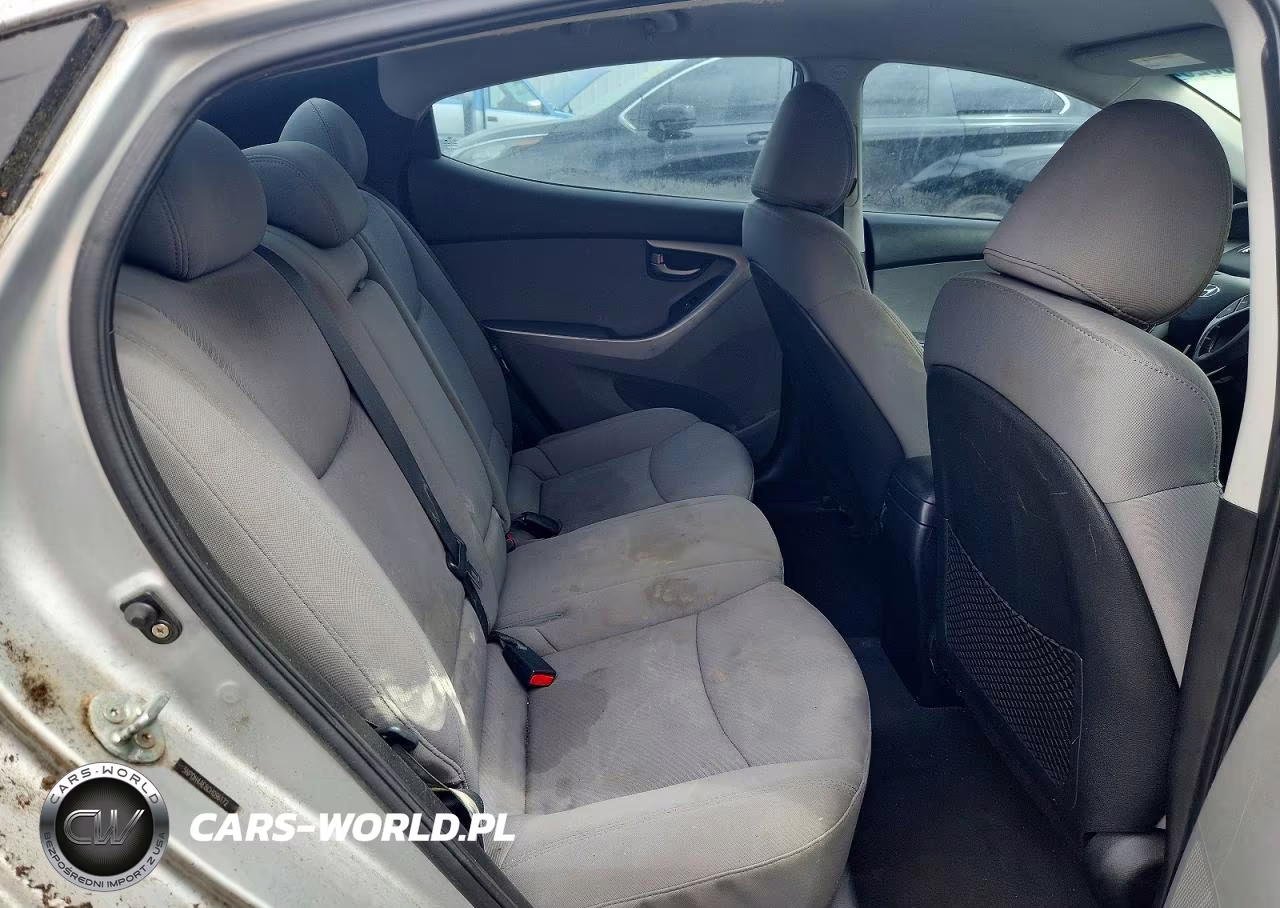 2012 Hyundai Elantra Gls VIN:5NPDH4AE8CH096172 - 10