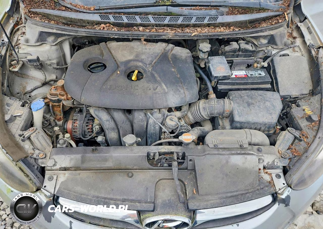 2012 Hyundai Elantra Gls VIN:5NPDH4AE8CH096172 - 11