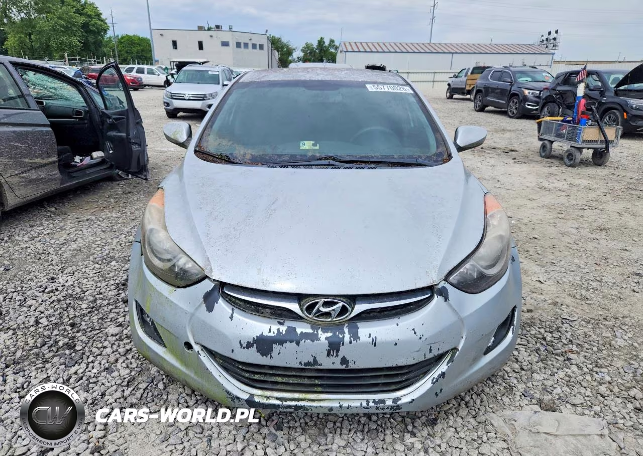 2012 Hyundai Elantra Gls VIN:5NPDH4AE8CH096172 - 5