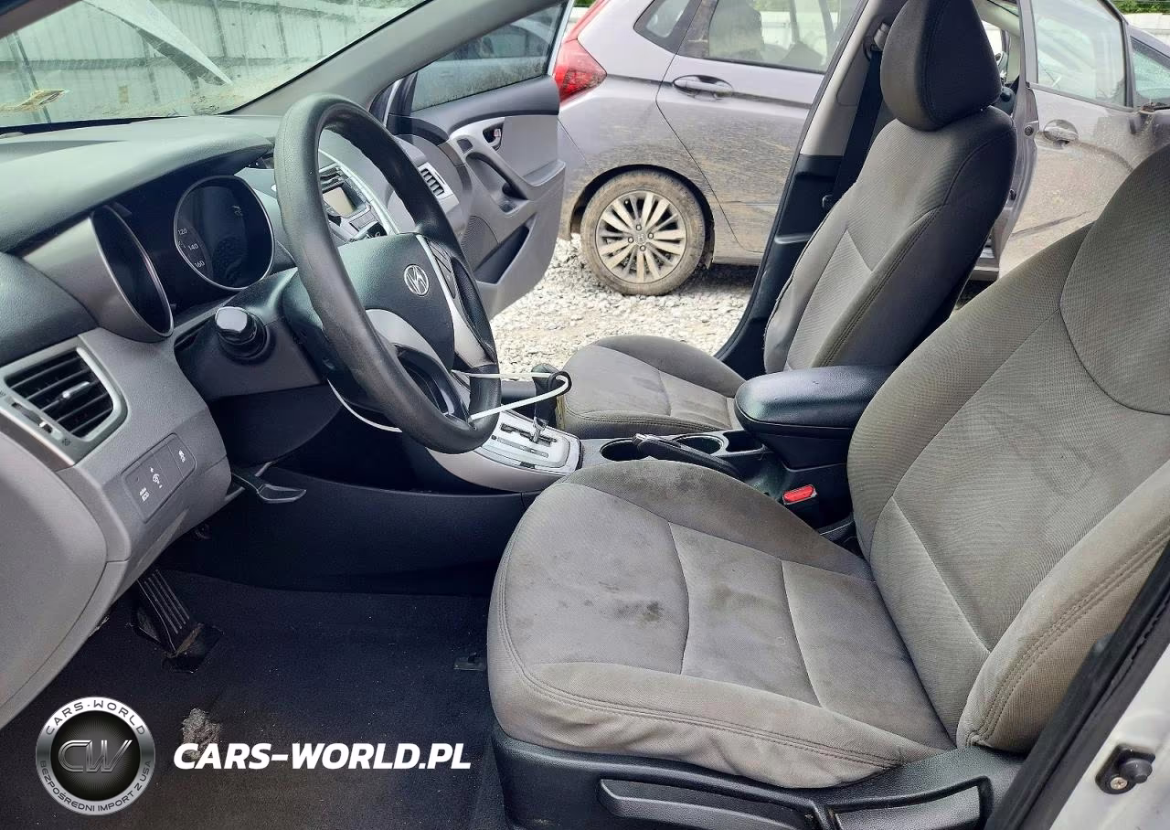 2012 Hyundai Elantra Gls VIN:5NPDH4AE8CH096172 - 7