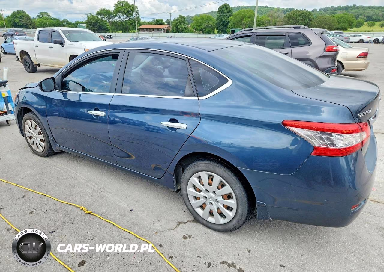 2014 Nissan Sentra Sv VIN:1N4AB7APXEN850740 - 2