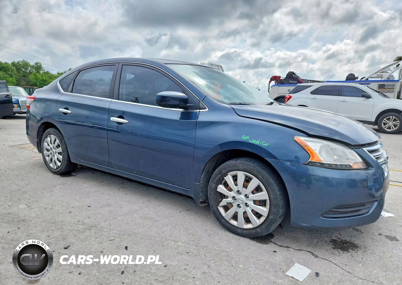2014 Nissan Sentra Sv VIN:1N4AB7APXEN850740 - 4