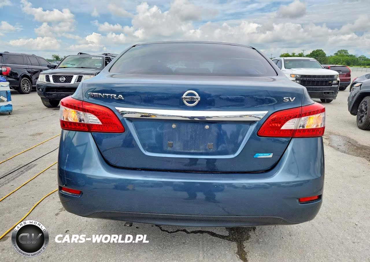 2014 Nissan Sentra Sv VIN:1N4AB7APXEN850740 - 6