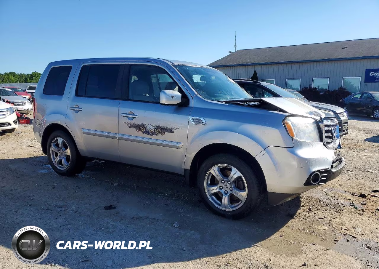 2015 Honda Pilot Exln VIN:5FNYF4H75FB031703 - 4