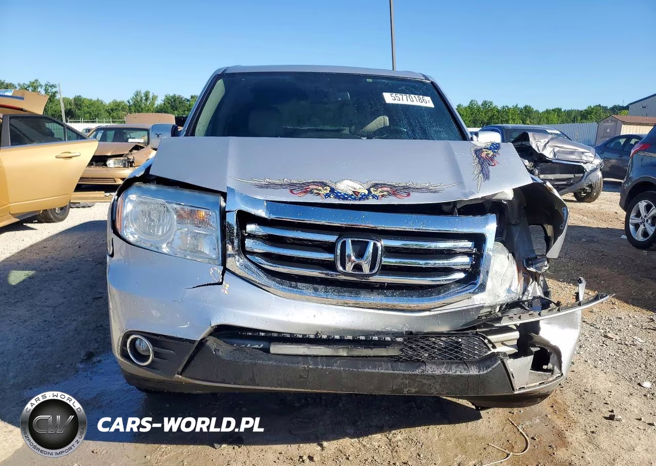 2015 Honda Pilot Exln VIN:5FNYF4H75FB031703 - 5