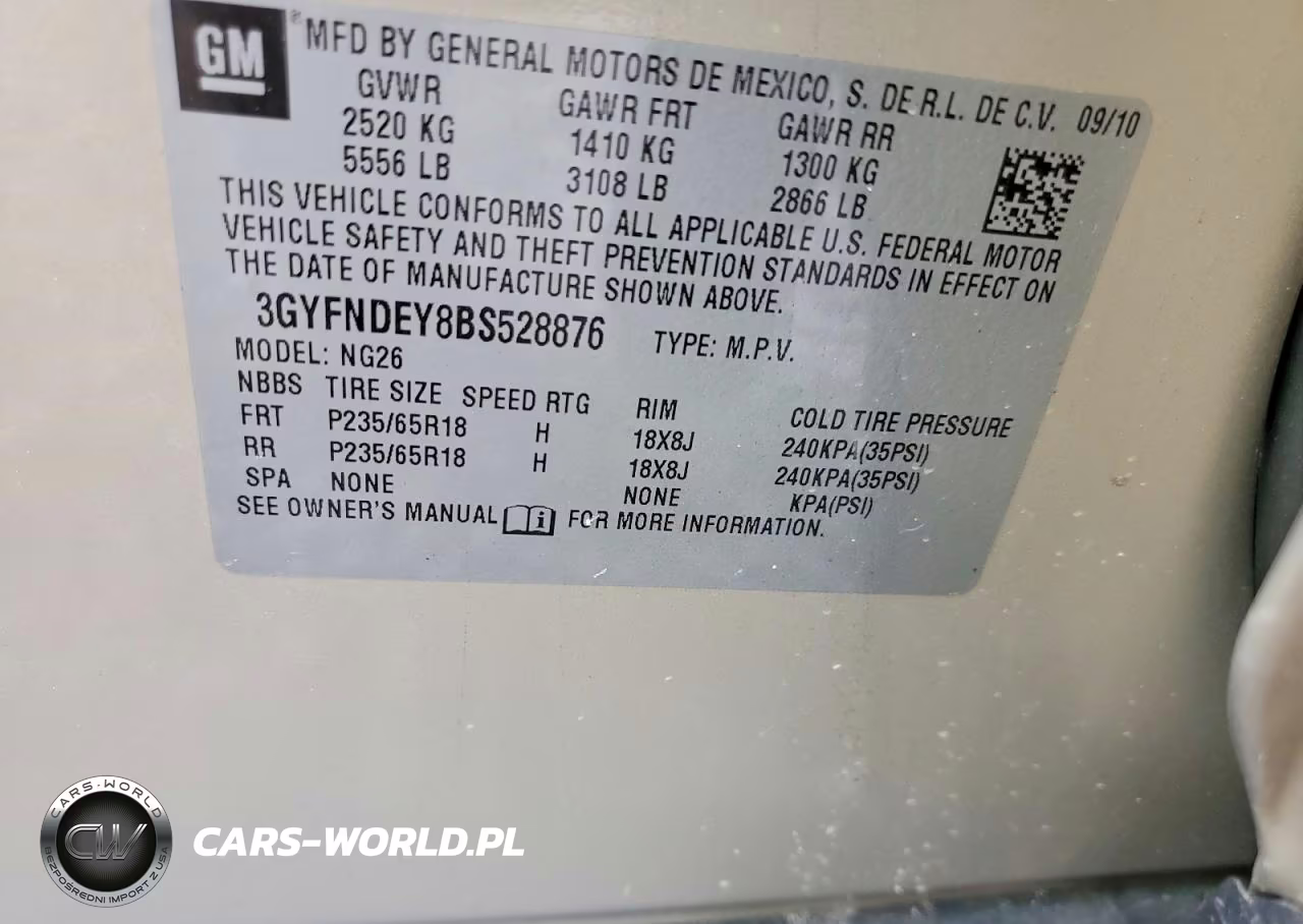 2011 Cadillac Srx Luxury Collection VIN:3GYFNDEY8BS528876 - 13