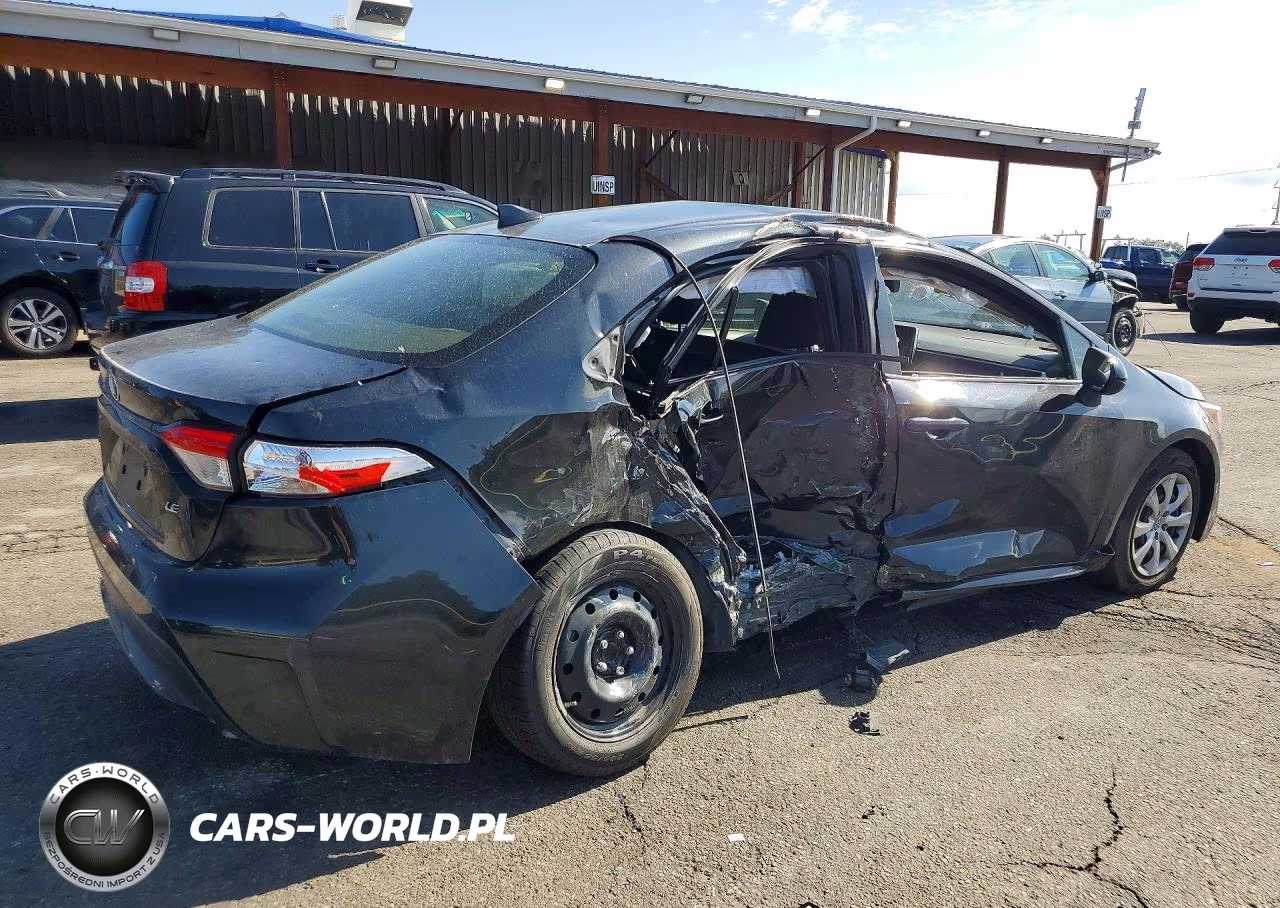 2020 Toyota Corolla Le VIN:JTDEPRAE2LJ045889 - 3