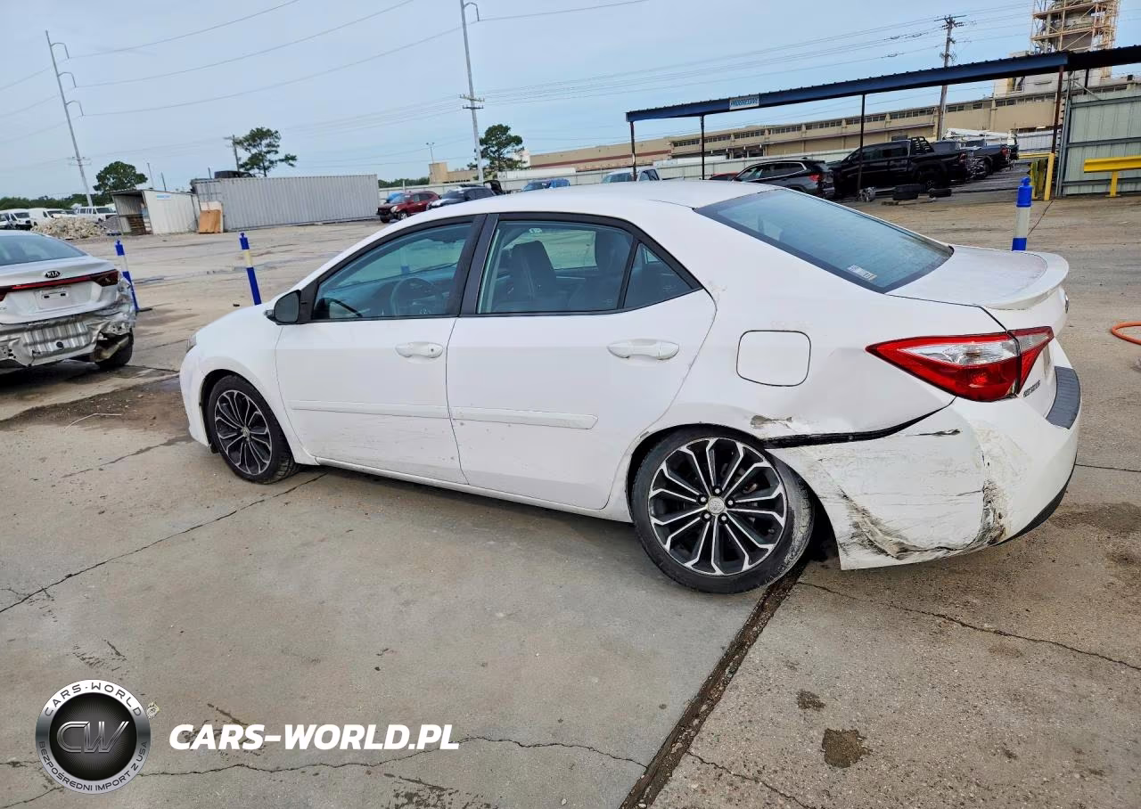 2015 Toyota Corolla S Plus VIN:5YFBURHE4FP250227 - 2