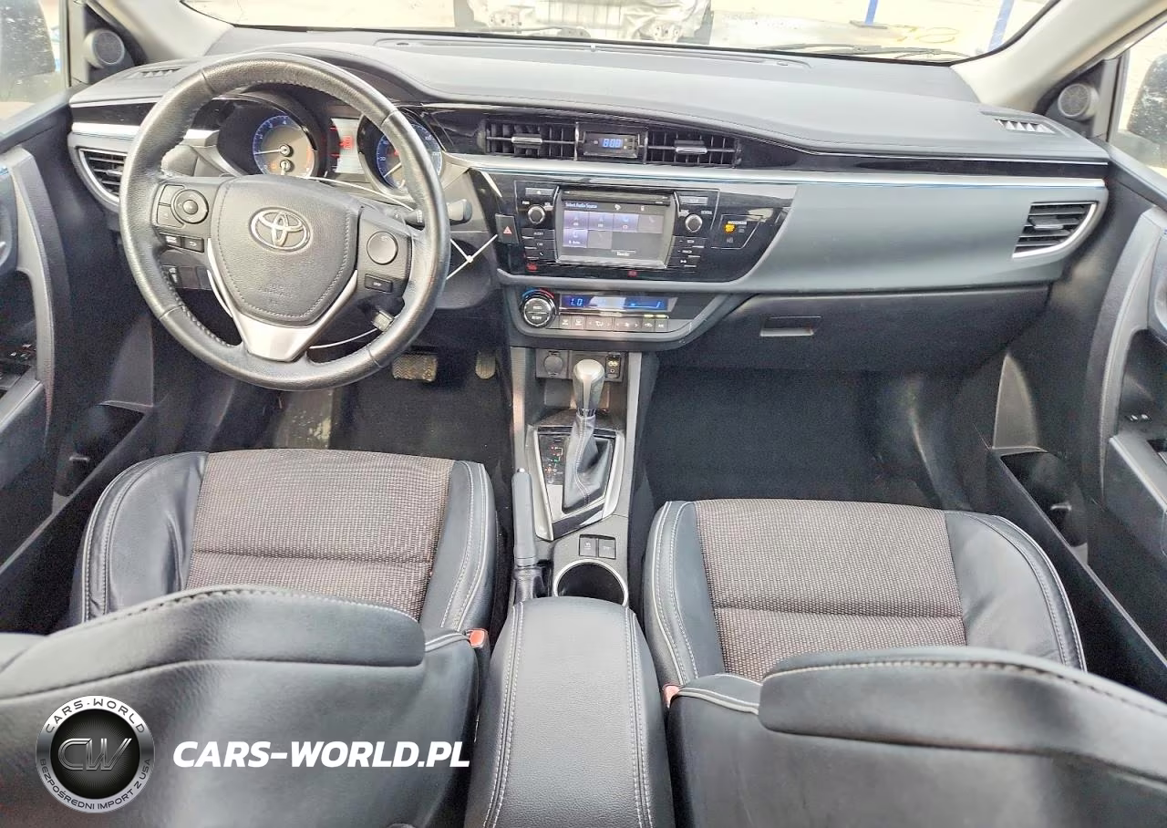 2015 Toyota Corolla S Plus VIN:5YFBURHE4FP250227 - 8