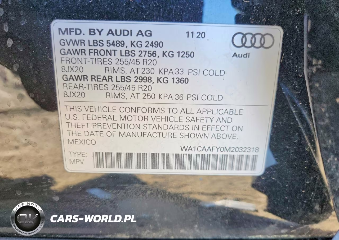 2021 Audi Q5 Prestige VIN:WA1CAAFY0M2032318 - 13