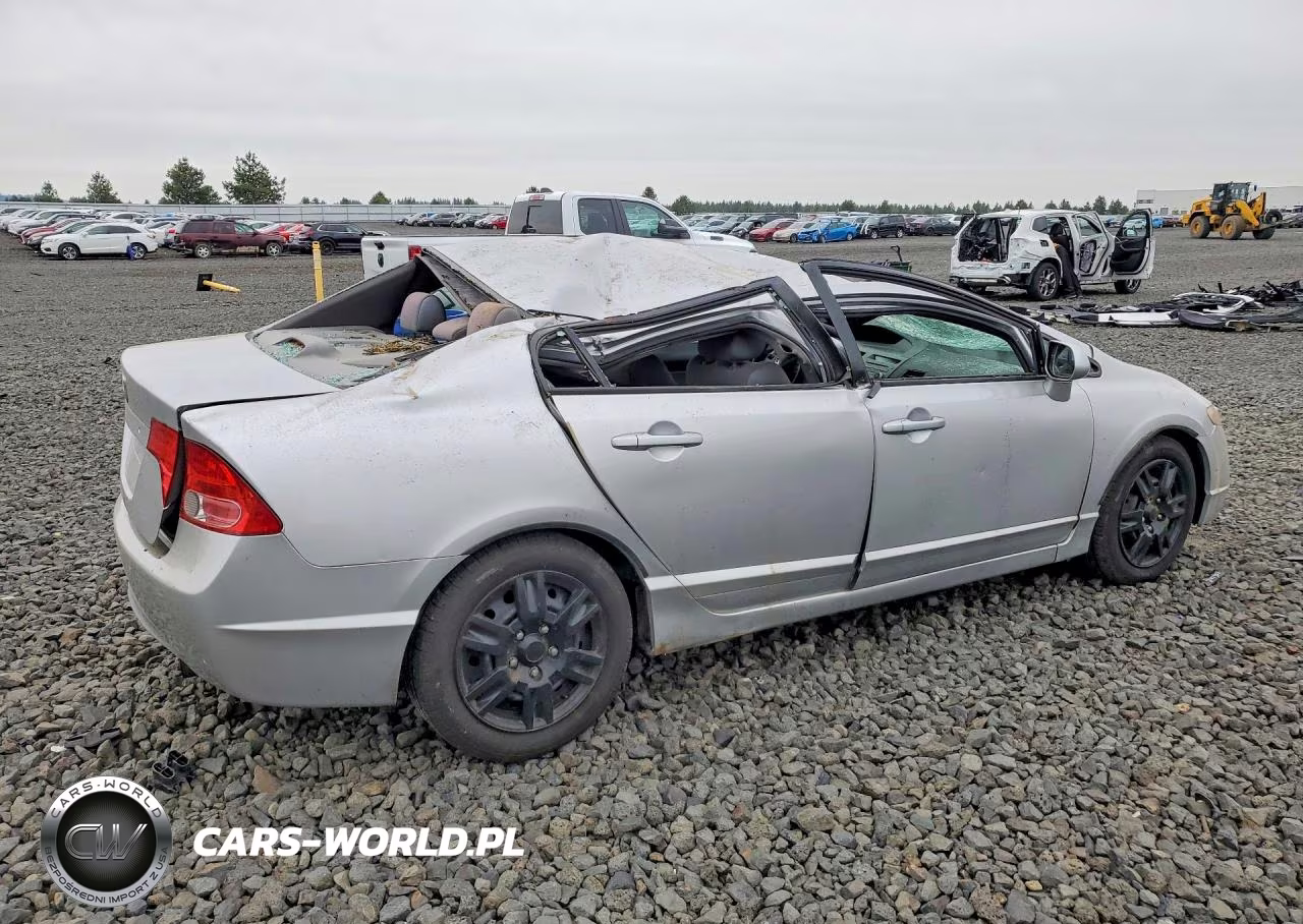 2006 Honda Civic Lx VIN:1HGFA16586L153296 - 3