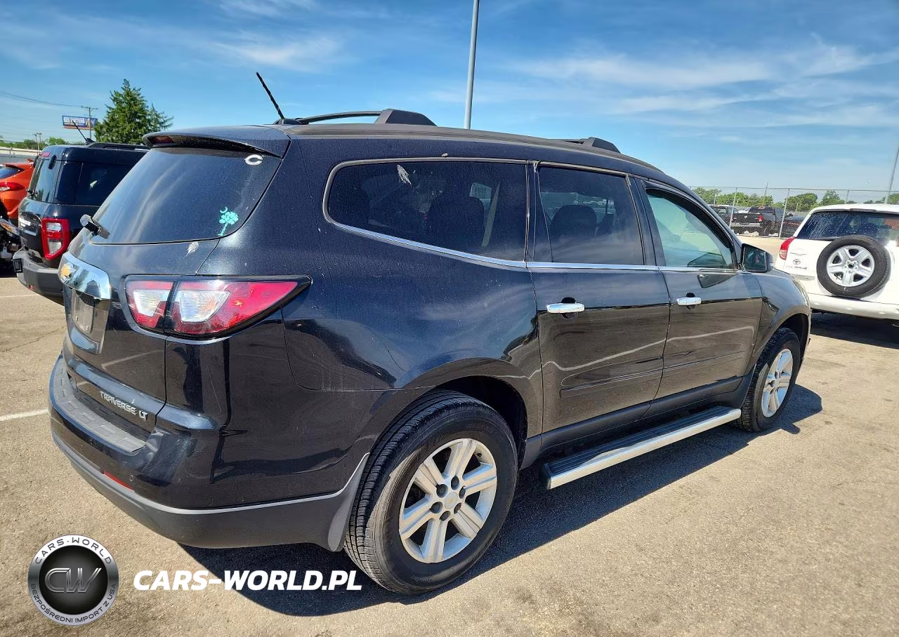 2013 Chevrolet Traverse Lt VIN:1GNKRGKD2DJ107968 - 3