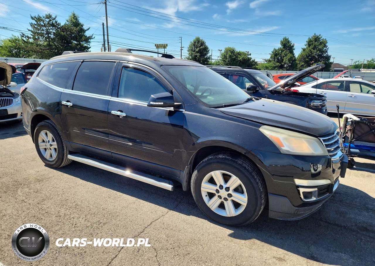 2013 Chevrolet Traverse Lt VIN:1GNKRGKD2DJ107968 - 4