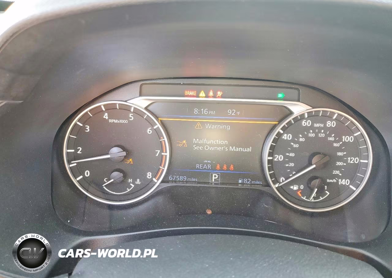 2023 Nissan Altima Sv VIN:1N4BL4DV0PN392414 - 9