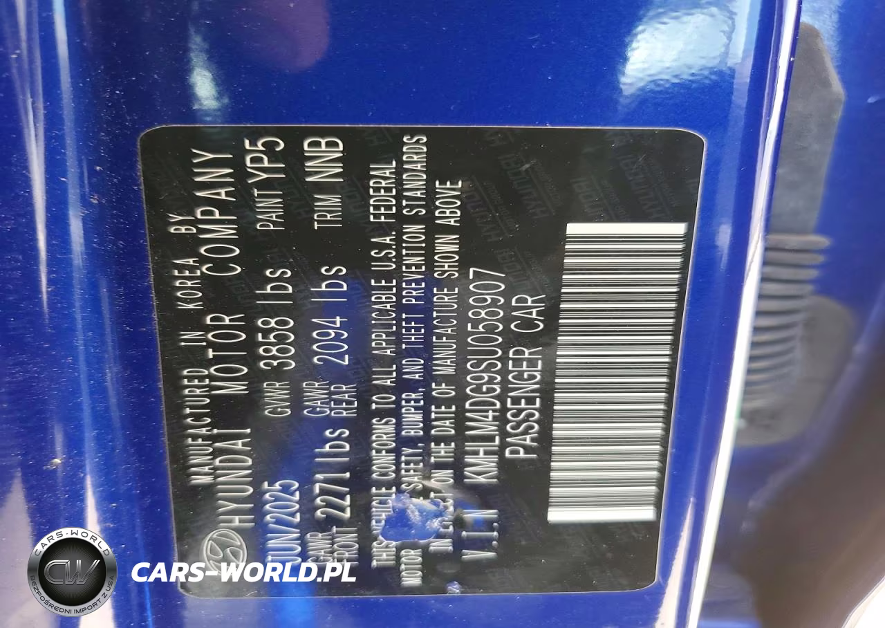 2025 Hyundai Elantra Sel Sport VIN:KMHLM4DG9SU058907 - 13