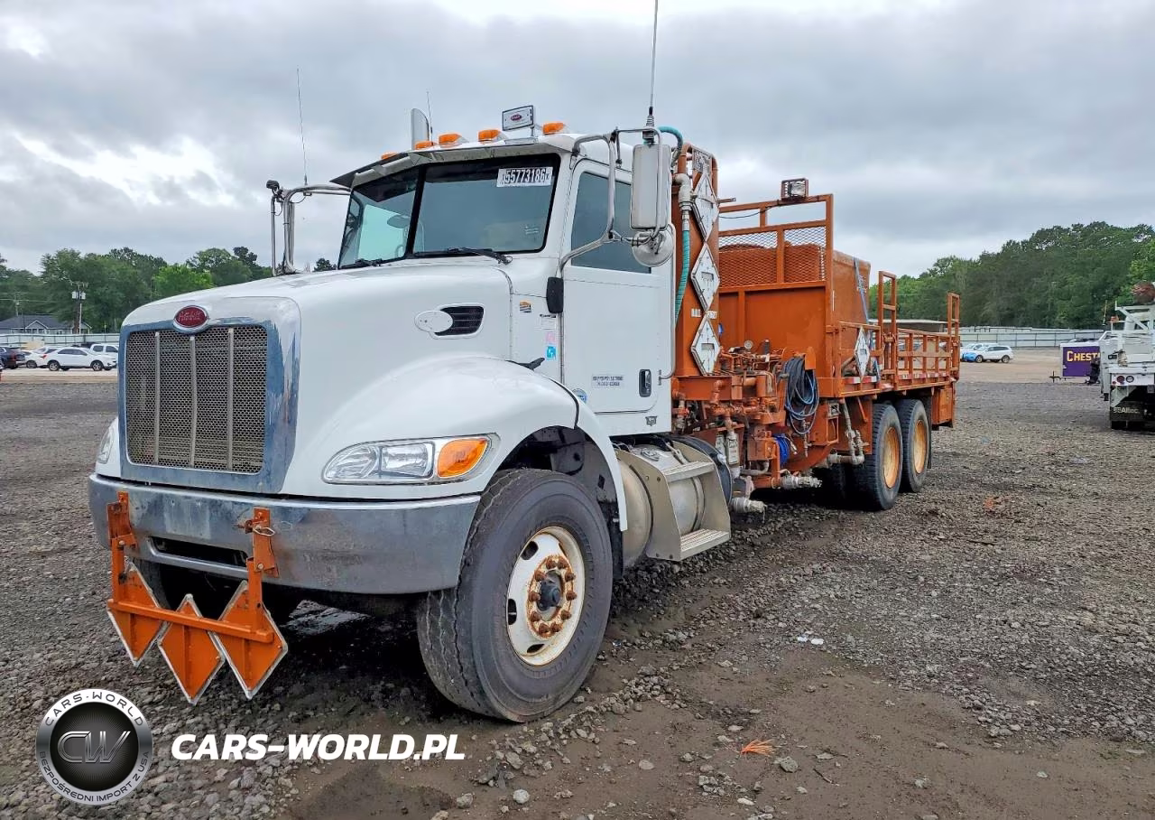 2012 Peterbilt 348 Flatbed Truck VIN:2NP3LN9X3CM149701 - 2