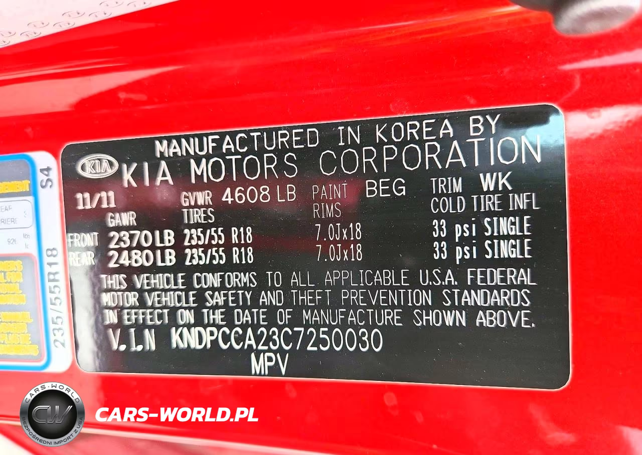 2012 Kia Sportage Ex VIN:KNDPCCA23C7250030 - 13