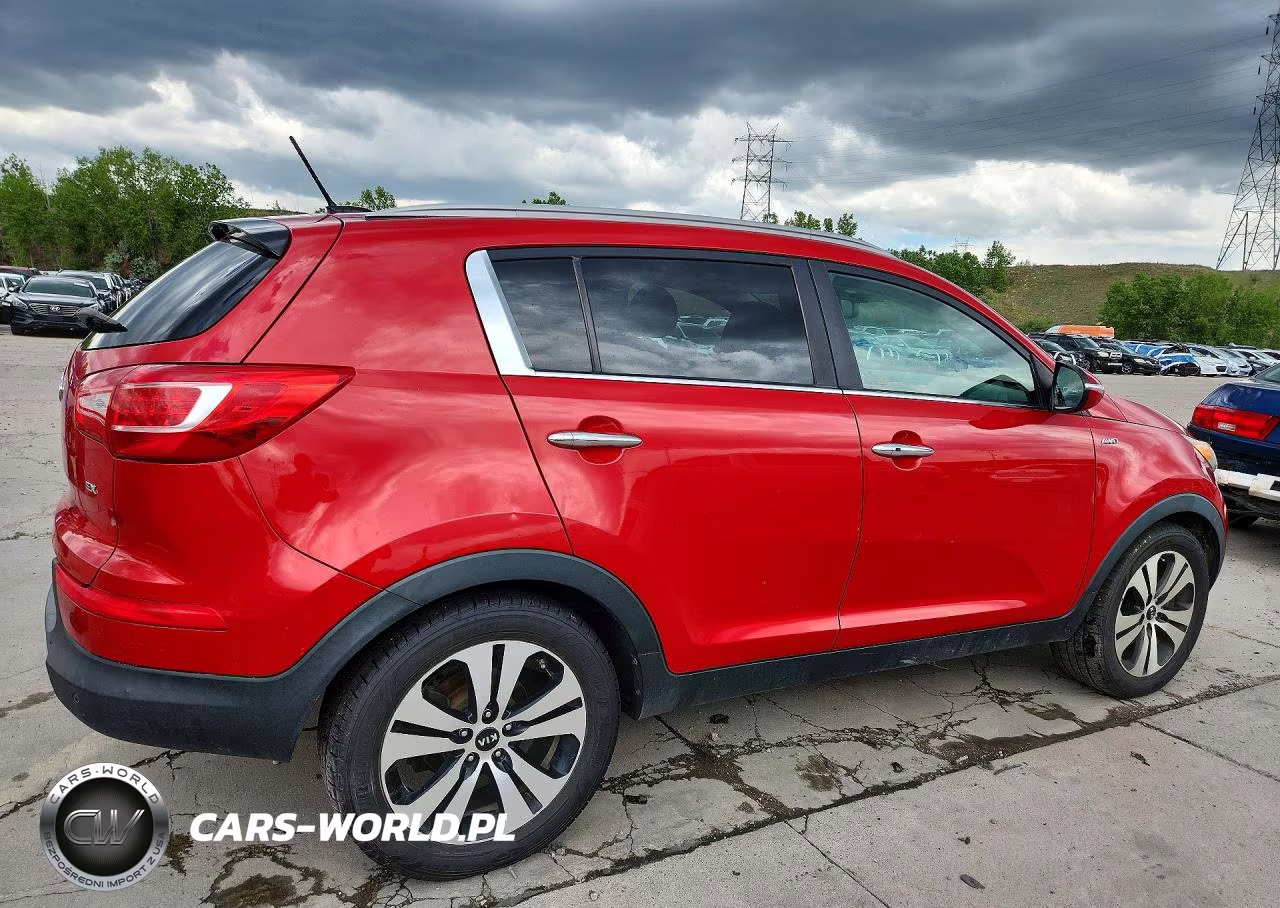 2012 Kia Sportage Ex VIN:KNDPCCA23C7250030 - 3