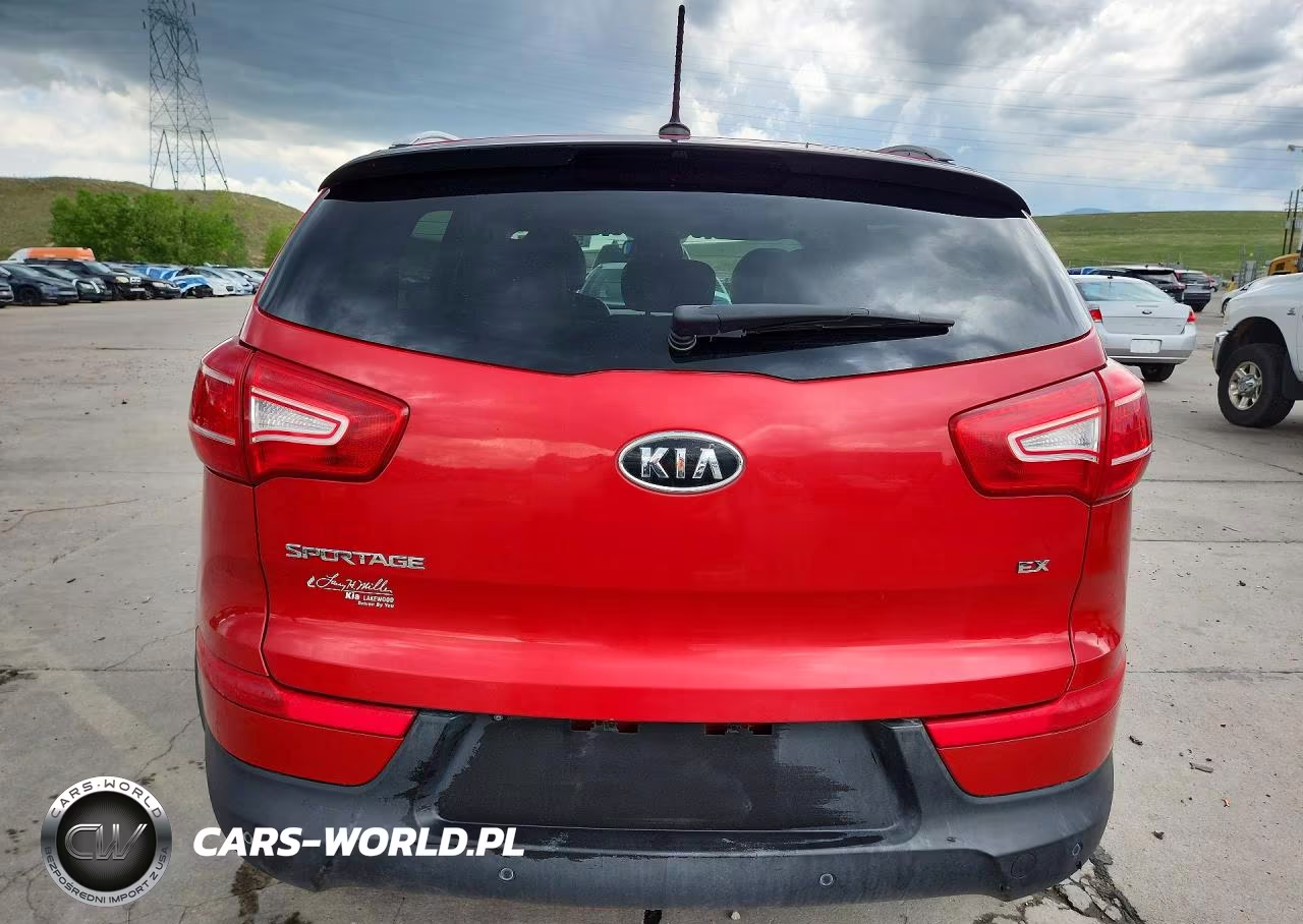 2012 Kia Sportage Ex VIN:KNDPCCA23C7250030 - 6