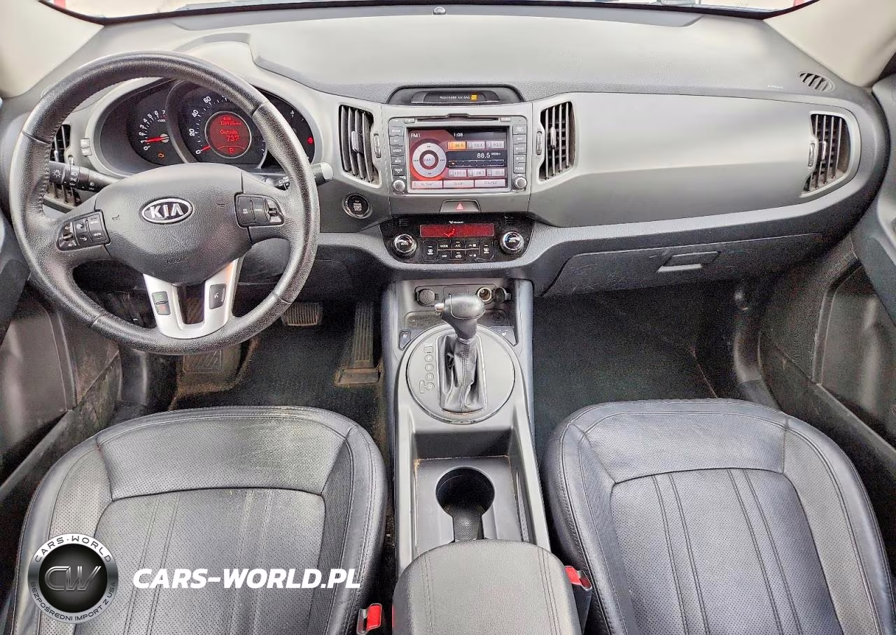 2012 Kia Sportage Ex VIN:KNDPCCA23C7250030 - 8
