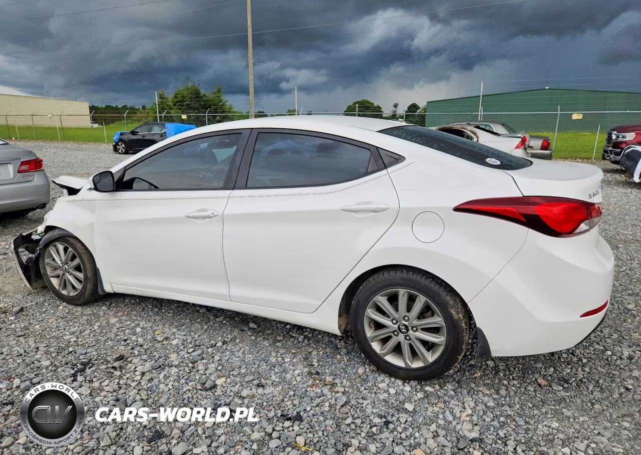 2016 Hyundai Elantra Se VIN:5NPDH4AE9GH721250 - 2