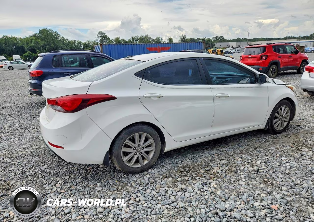 2016 Hyundai Elantra Se VIN:5NPDH4AE9GH721250 - 3