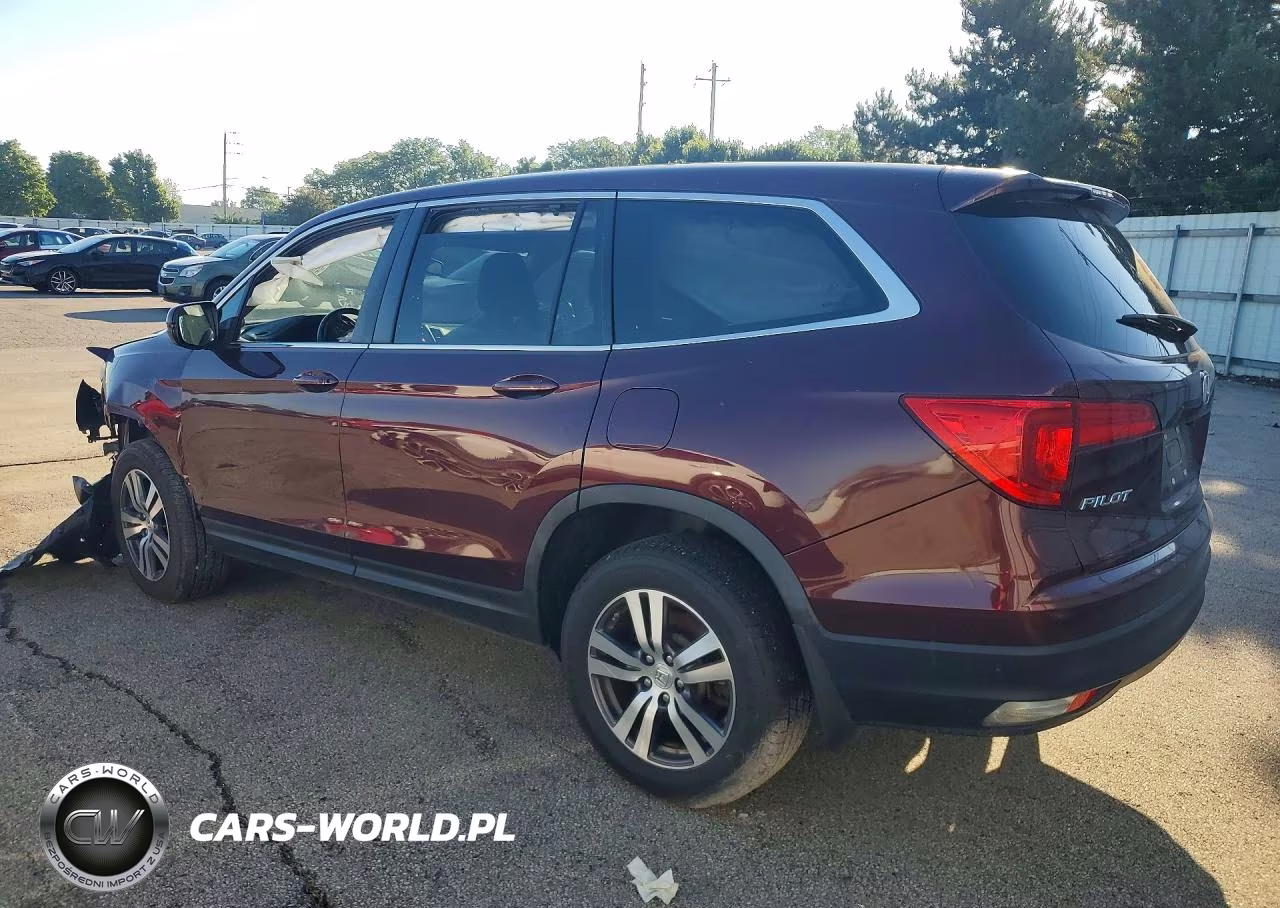 2016 Honda Pilot Exl VIN:5FNYF6H84GB120457 - 2