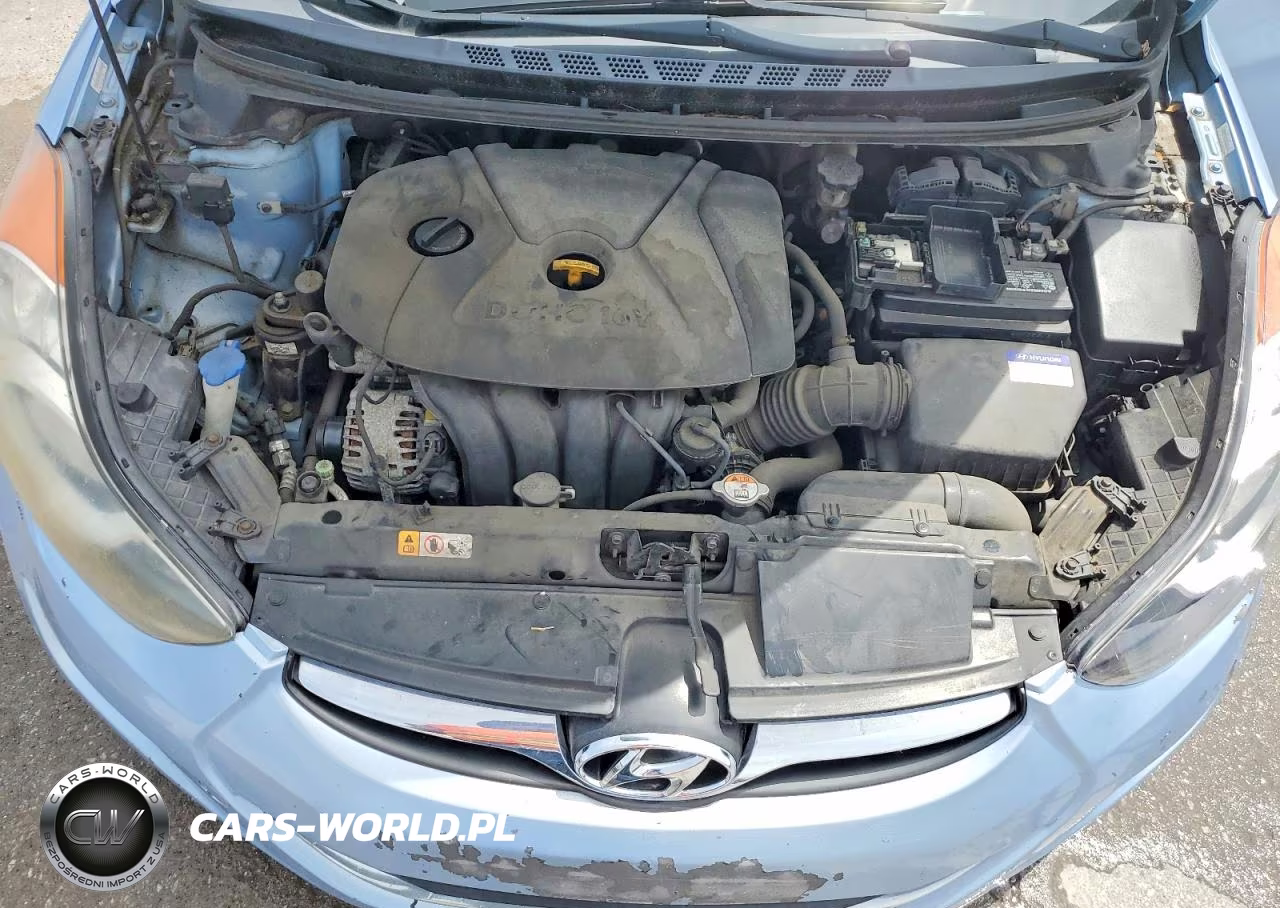 2012 Hyundai Elantra Gls VIN:KMHDH4AE5CU275383 - 11