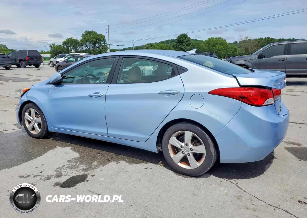 2012 Hyundai Elantra Gls VIN:KMHDH4AE5CU275383 - 2