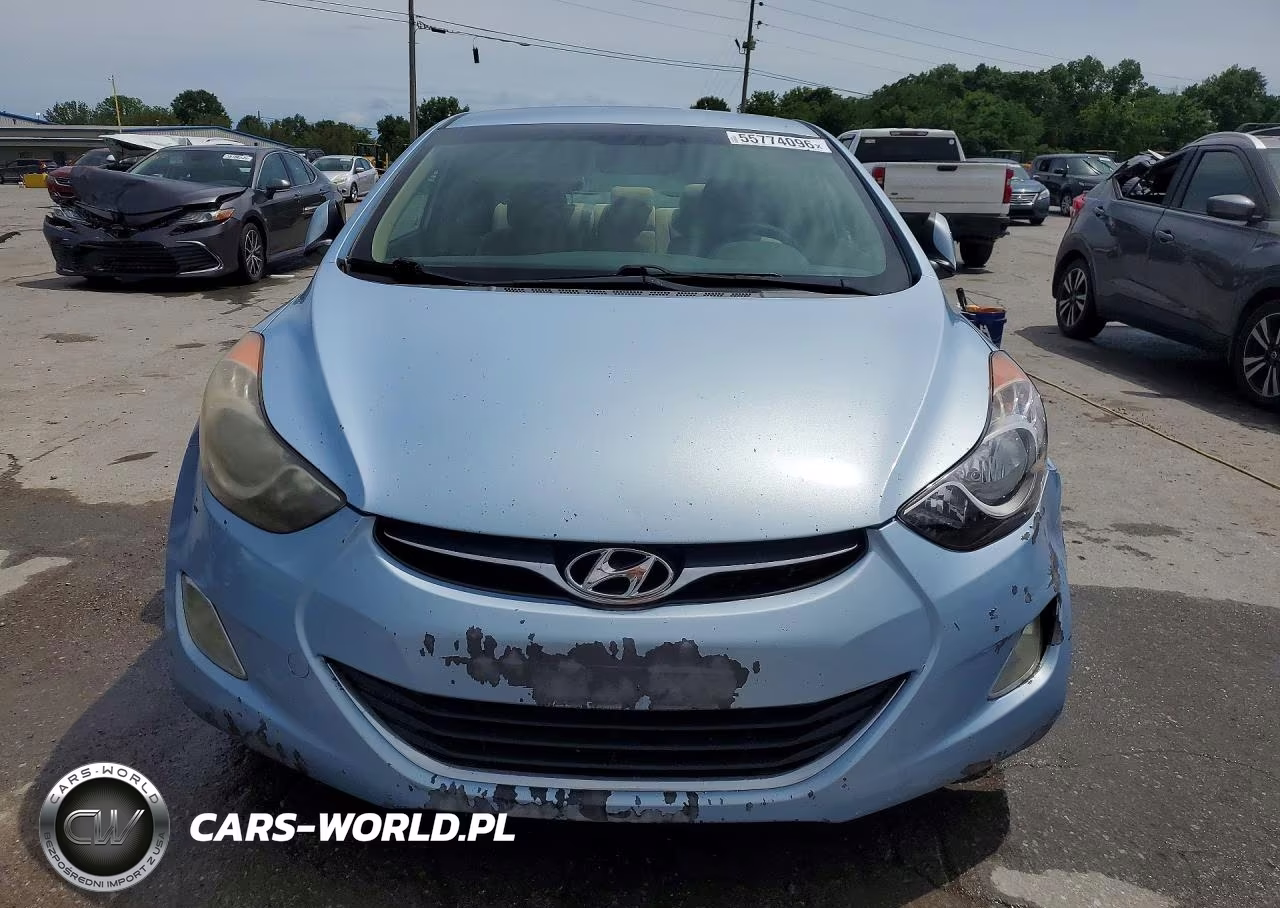 2012 Hyundai Elantra Gls VIN:KMHDH4AE5CU275383 - 5