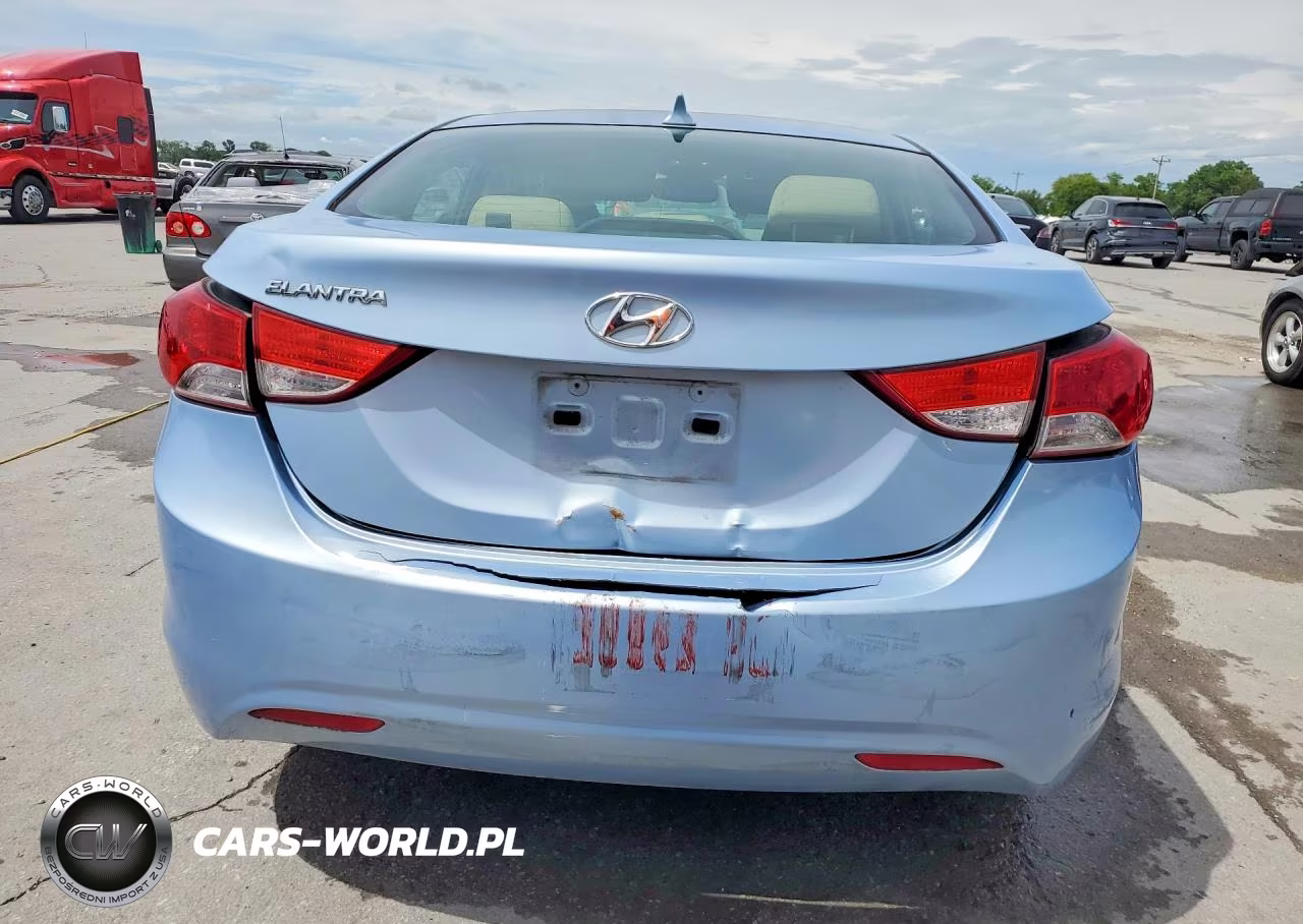 2012 Hyundai Elantra Gls VIN:KMHDH4AE5CU275383 - 6