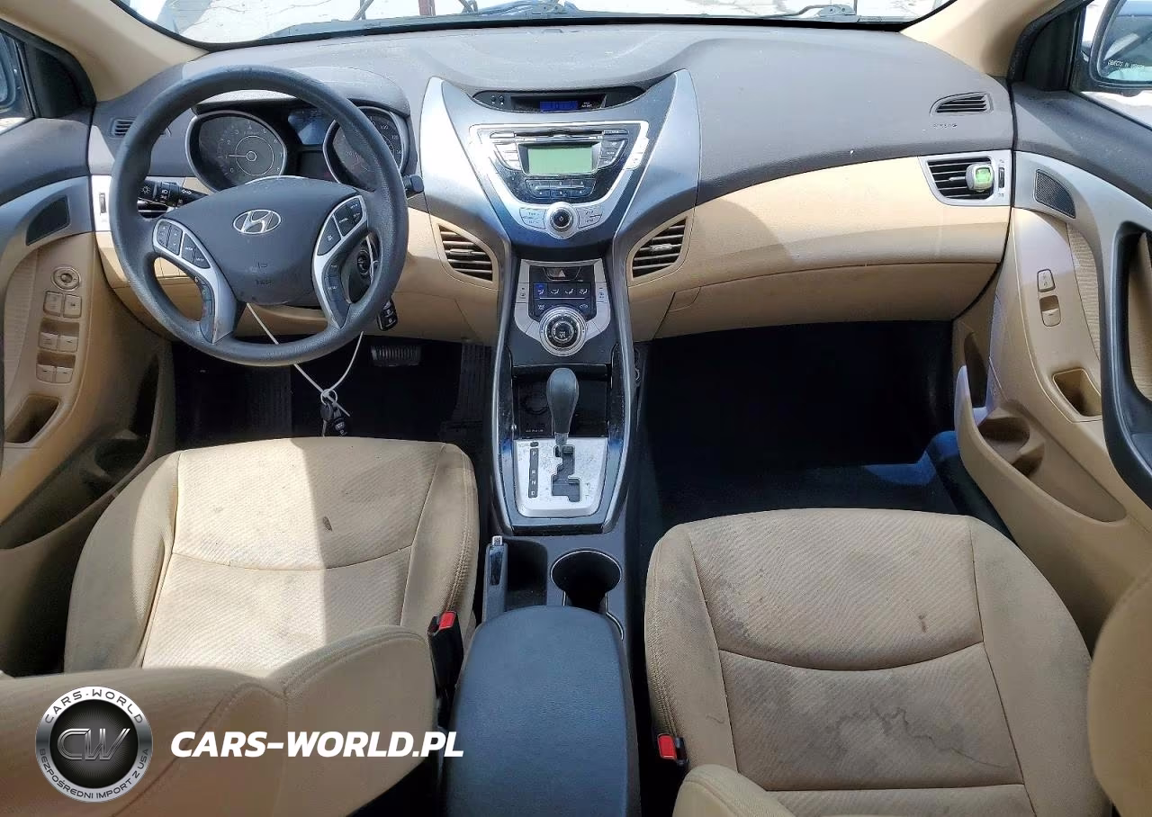 2012 Hyundai Elantra Gls VIN:KMHDH4AE5CU275383 - 8