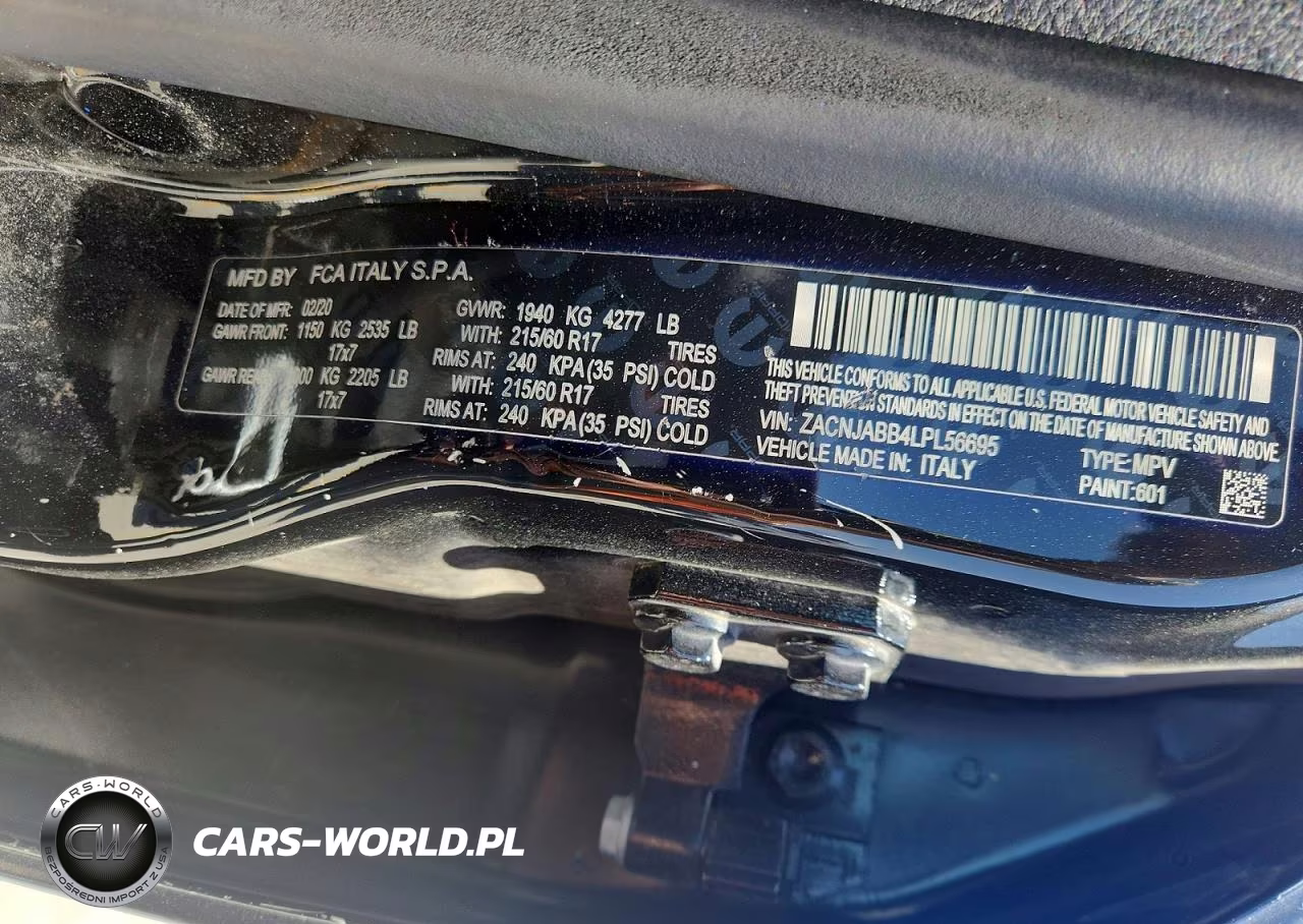 2020 Jeep Renegade Latitude VIN:ZACNJABB4LPL56695 - 13