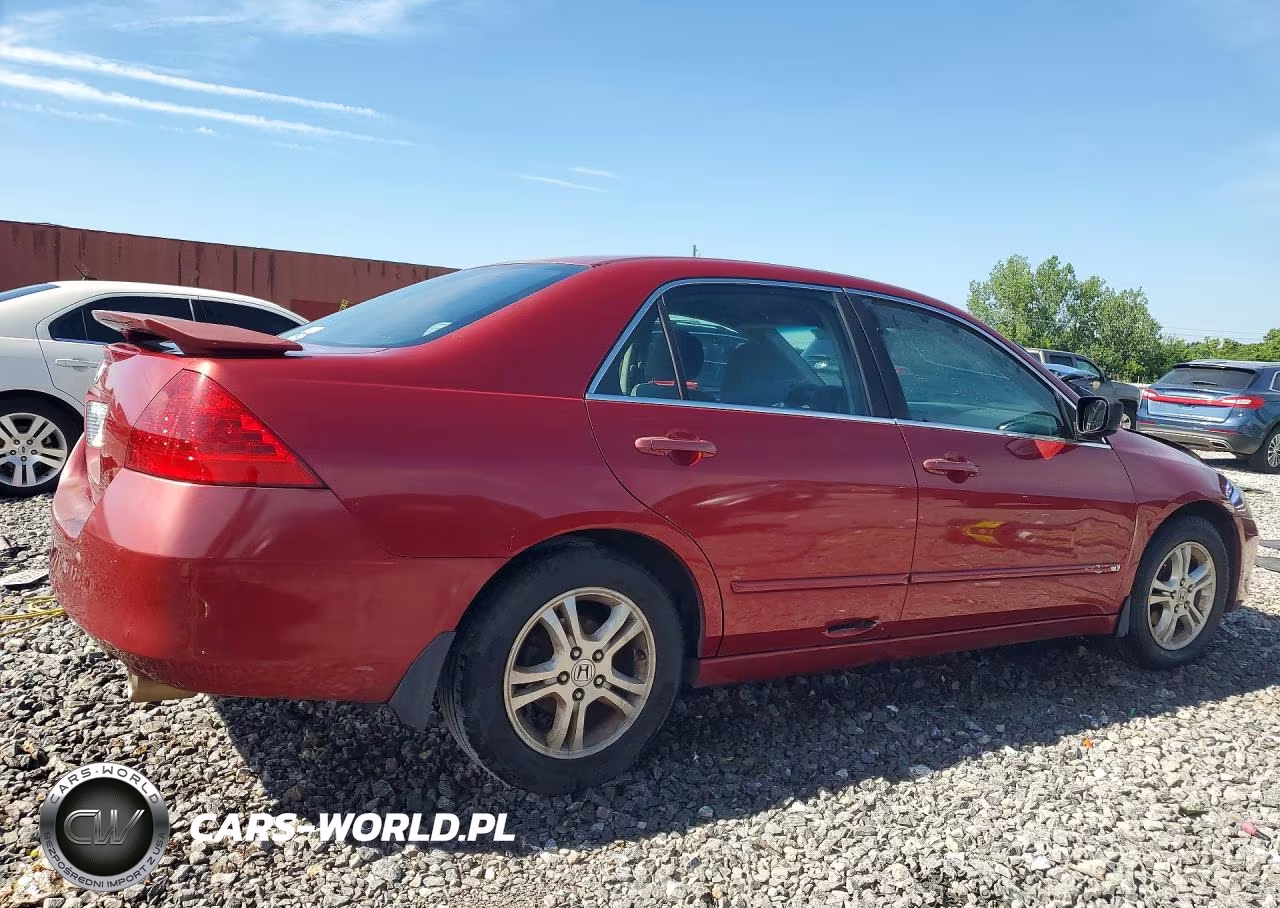 2007 Honda Accord Se VIN:1HGCM56327A103796 - 3