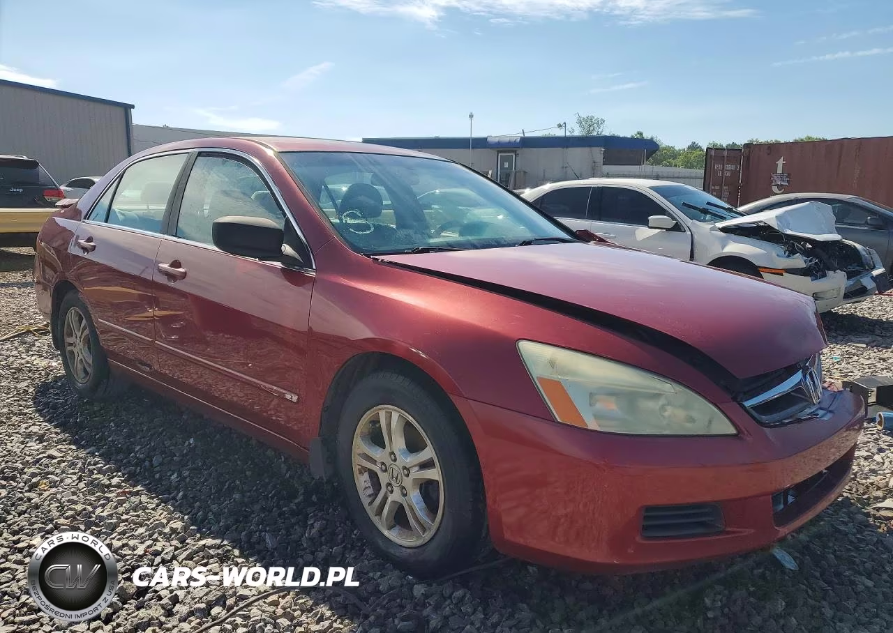 2007 Honda Accord Se VIN:1HGCM56327A103796 - 4