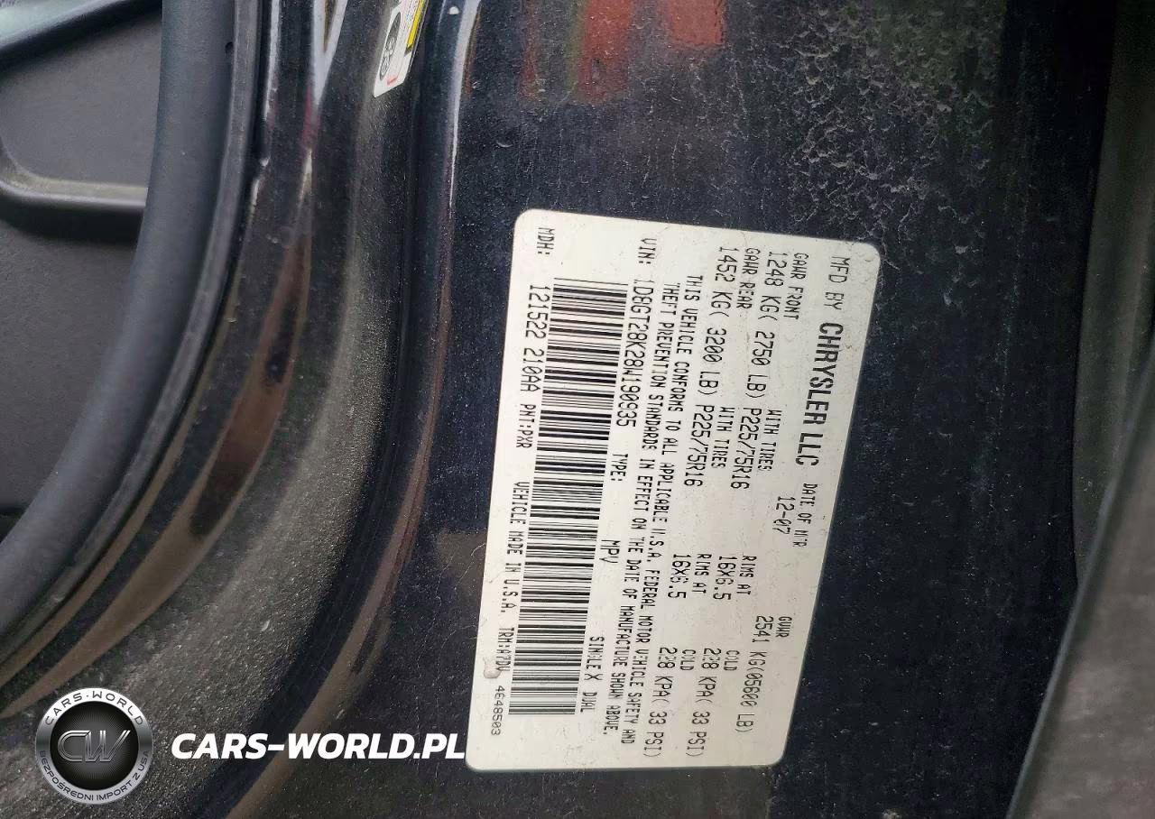 2008 Dodge Nitro Sxt VIN:1D8GT28K28W190935 - 13