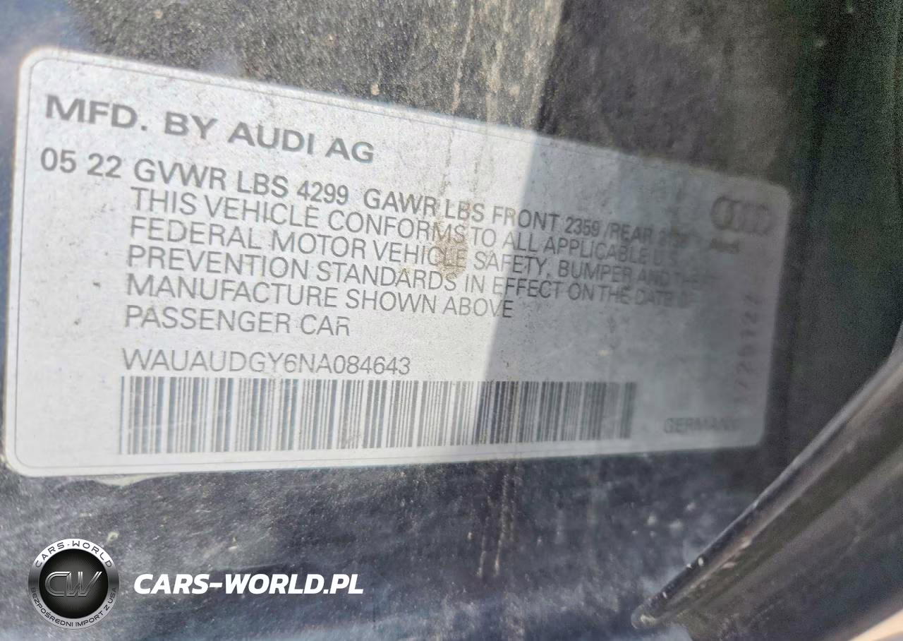 2022 Audi A3 Premium VIN:WAUAUDGY6NA084643 - 12