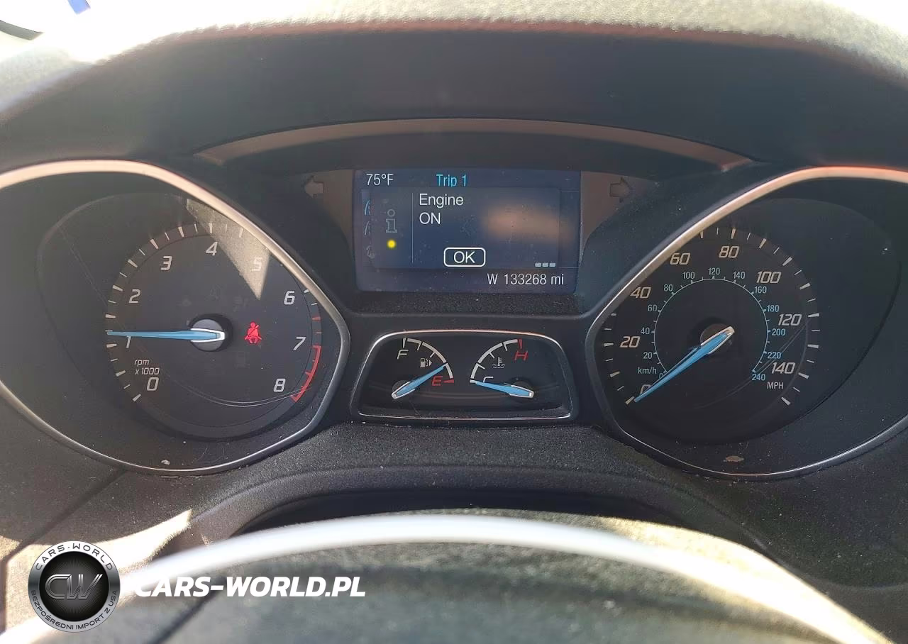 2014 Ford Focus Se VIN:1FADP3F21EL440103 - 9