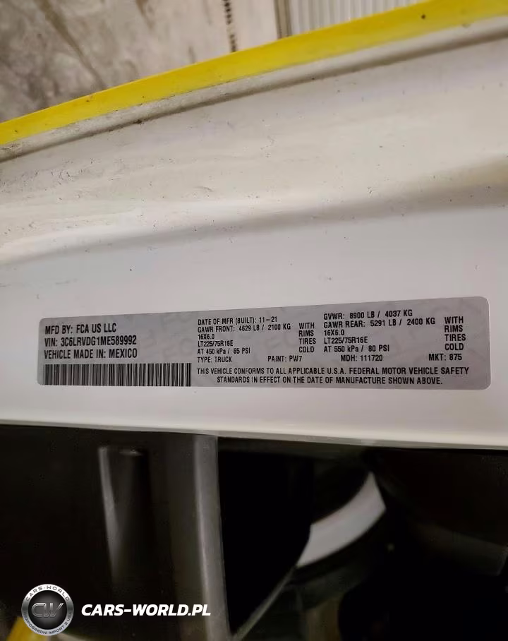 2021 Ram Promaster 2500 Delivery Van VIN:3C6LRVDG1ME589992 - 13