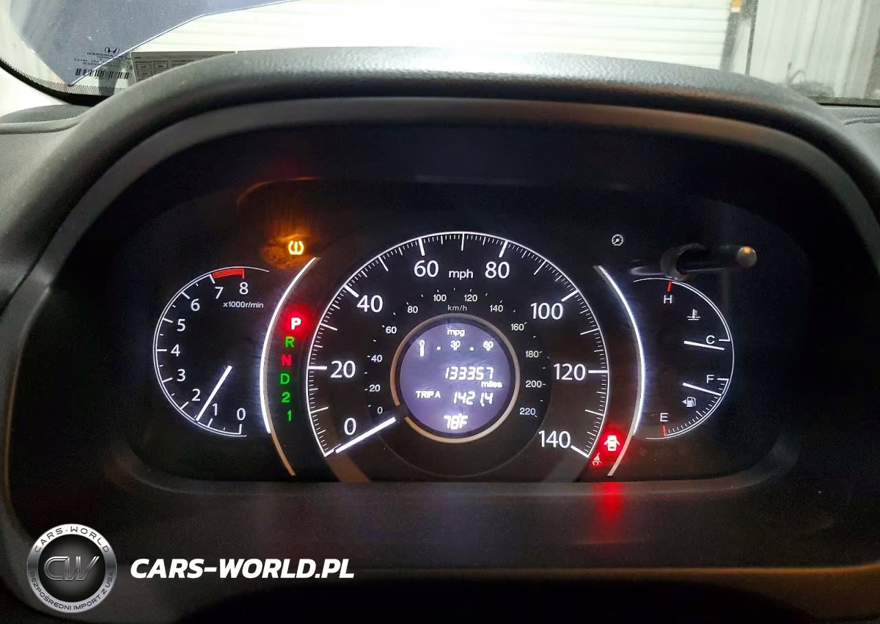 2013 Honda Cr-V Lx VIN:2HKRM4H3XDH636662 - 9