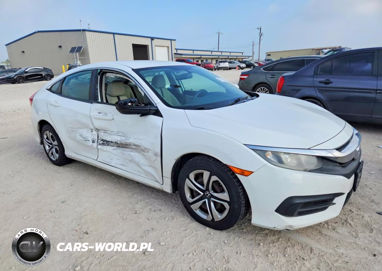 2016 Honda Civic Lx VIN:19XFC2F52GE098398 - 4